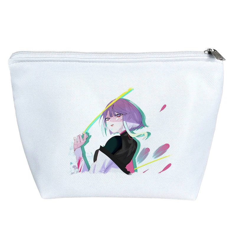 کیف لوازم آرایش دخترانه خندالو مدل لوسی انیمه سایبرپانک کد 2147