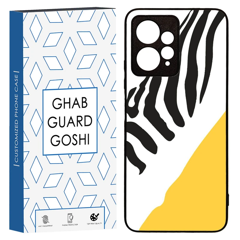 کاور قاب گارد گوشی طرح گورخر کد TPU-025 مناسب برای گوشی موبایل شیائومی Redmi Note 12 4g