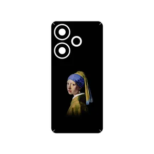 MAHOOT Girl with a Pearl Earring of Vermeer Cover Sticker for Xiaomi Poco F6