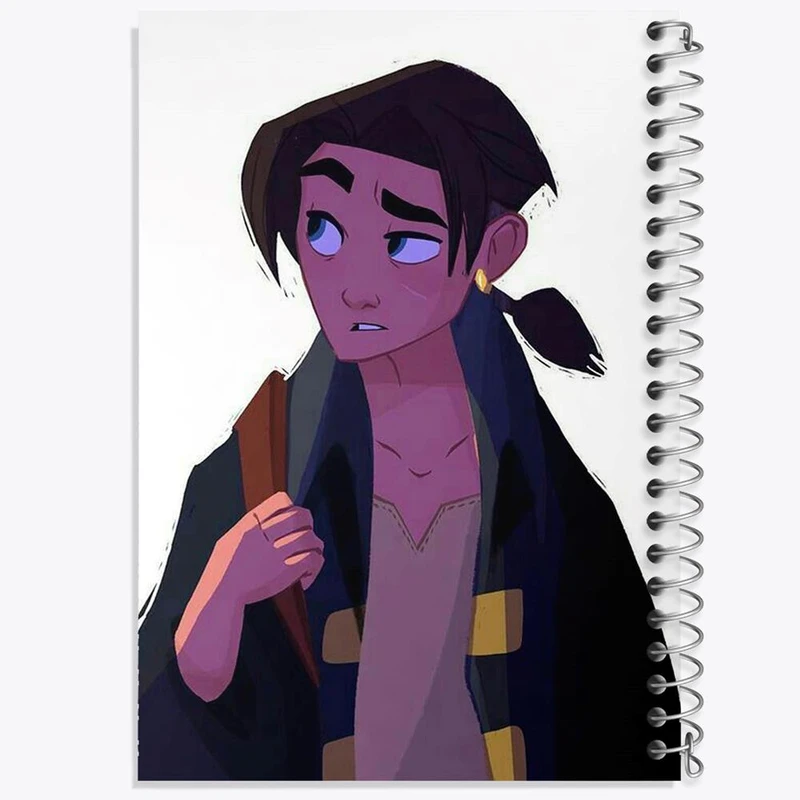 دفتر مشق 100 برگ خندالو طرح انیمیشن سیاره گنج Treasure Planet کد 13765