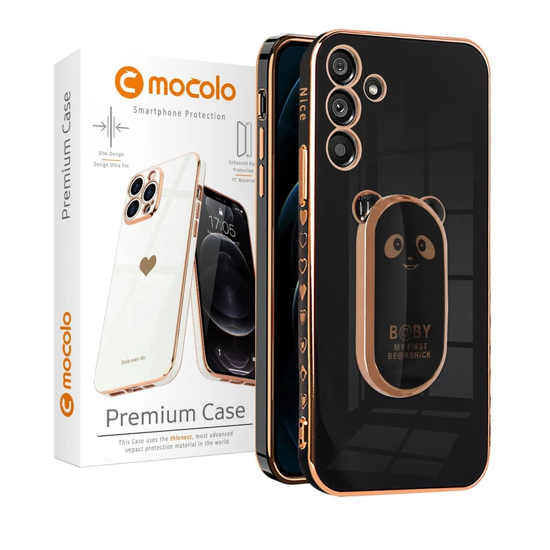 کاور موکولو مدل Baby مناسب برای گوشی موبایل سامسونگ Galaxy A54 به همراه پایه نگهدارنده