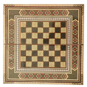 صفحه شطرنج خاتم کاری طرح تمام خاتم کد 110