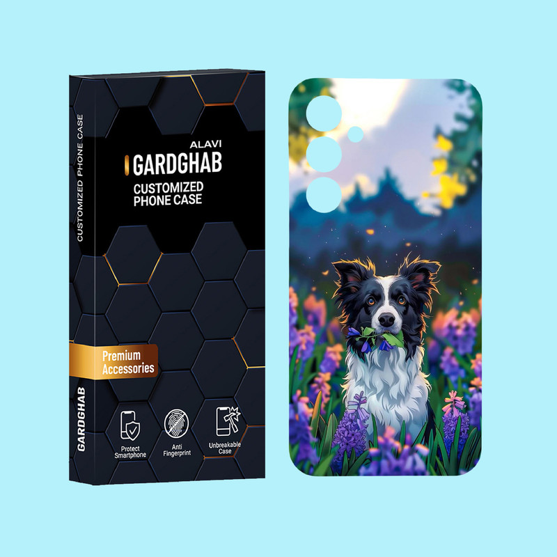 کاور گارد قاب علوی مدل هنری مناسب برای گوشی موبایل سامسونگ Galaxy A55