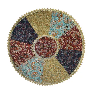 رومیزی ترمه مدل چهل تکه سالار کد F141