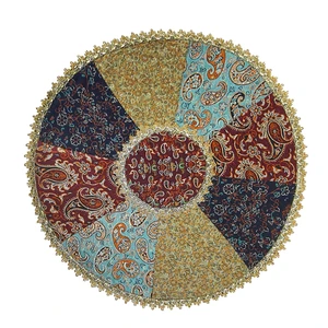 رومیزی ترمه مدل چهل تکه سالار کد F141