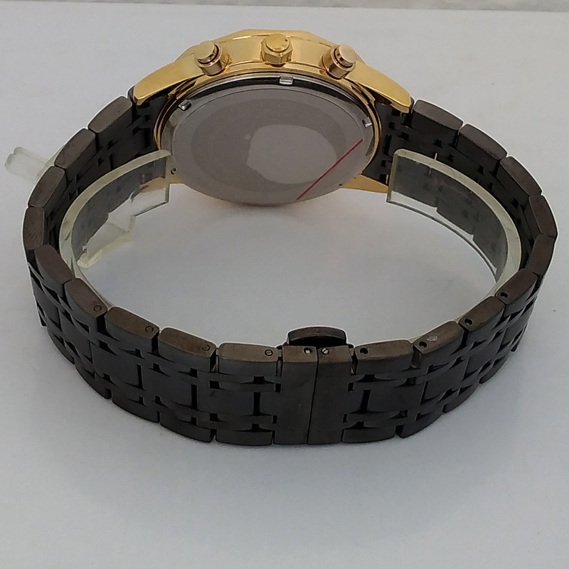 ساعت مچی عقربه‌ای مردانه رومانسون مدل بندفلزی ضدآب کرنوگراف سه موتور فعال کد 295