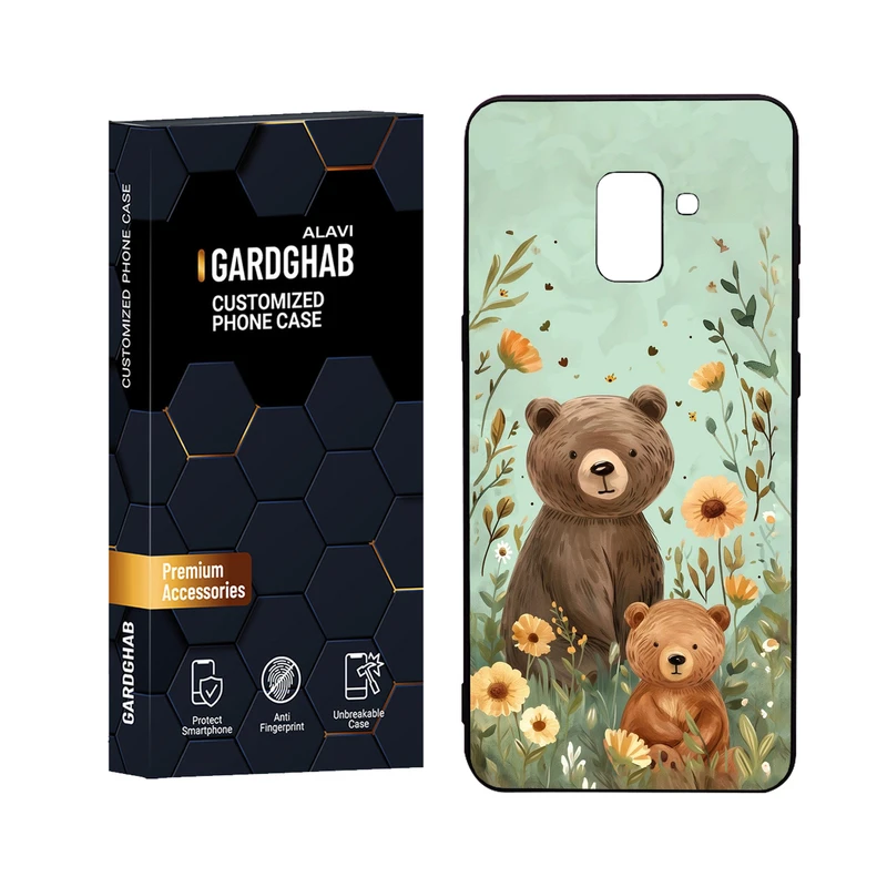 کاور گارد قاب علوی مدل Glass مناسب برای گوشی موبایل سامسونگ Galaxy A8 Plus