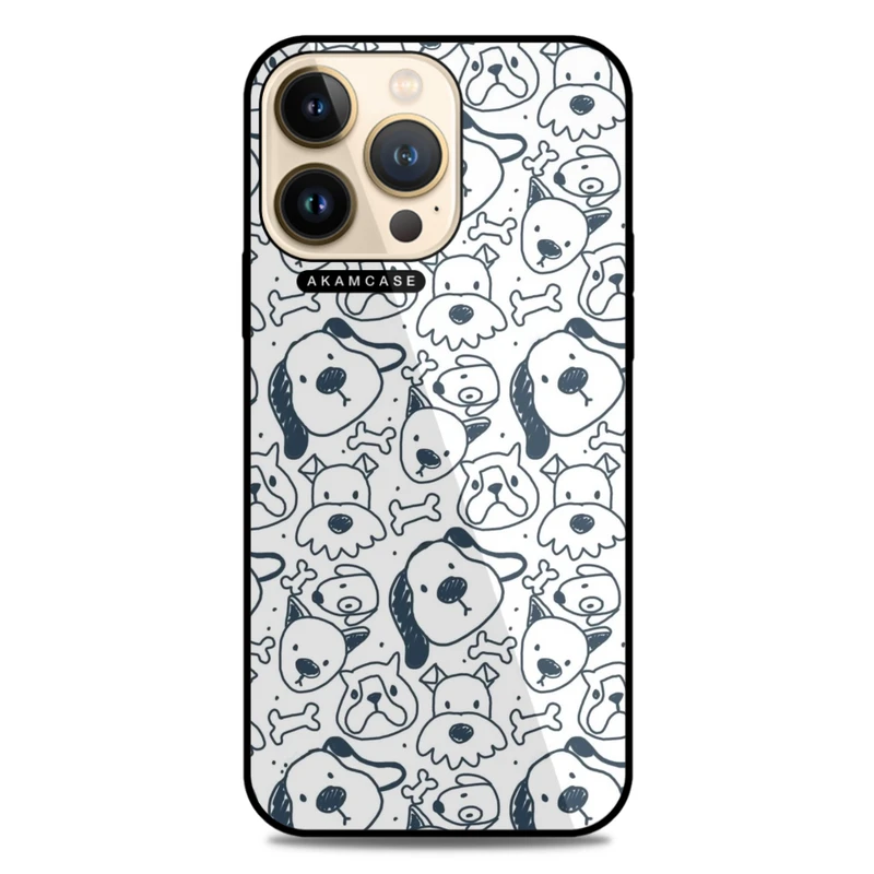 کاور آکام مدل AMC-WA13PRO-DOGS-5 مناسب برای گوشی موبایل اپل iPhone 13 Pro