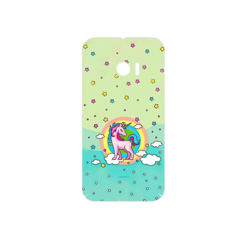 برچسب پوششی ماهوت مدل Rainbow unicorn adventure مناسب برای گوشی موبایل اچ تی سی 10