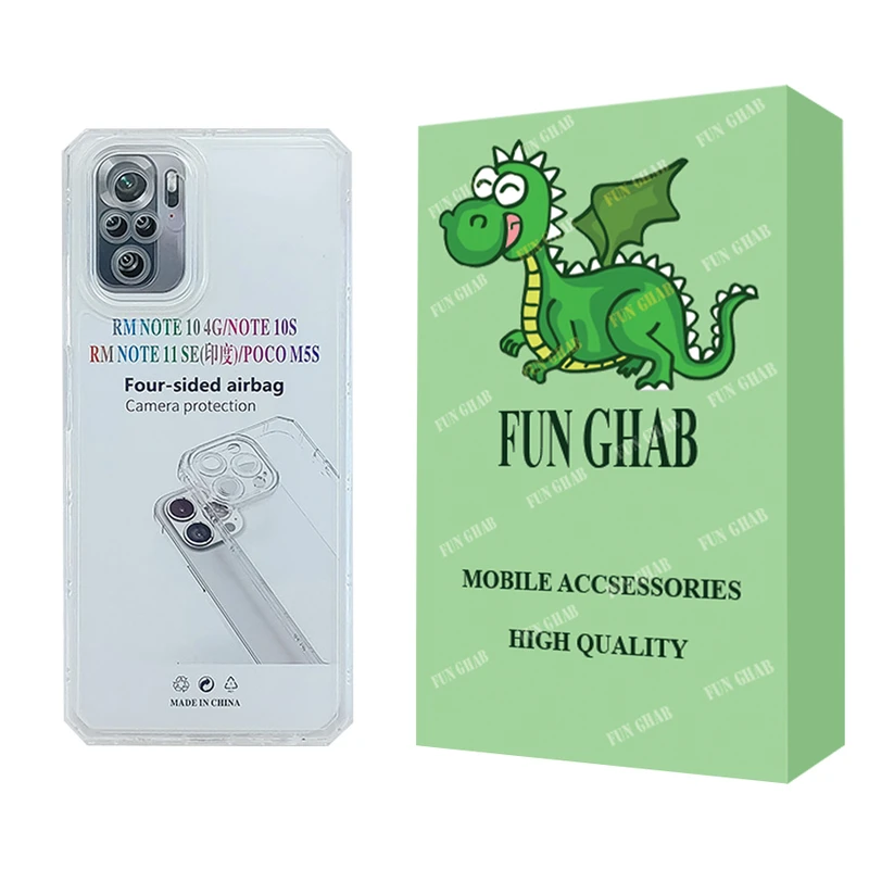 کاور فان قاب مدل ژله ای مناسب برای گوشی موبایل شیائومی Redmi Note 10