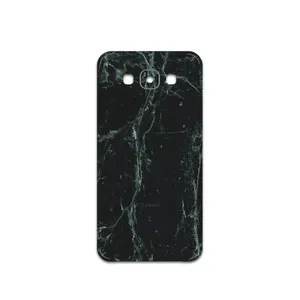 MAHOOT  Graphite-Green-Marble Cover Sticker for Samsung Galaxy E7