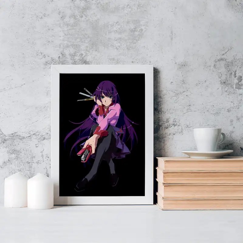 تابلو خندالو مدل سنجو گاهارا انیمه مونوگاتاری کد 16219