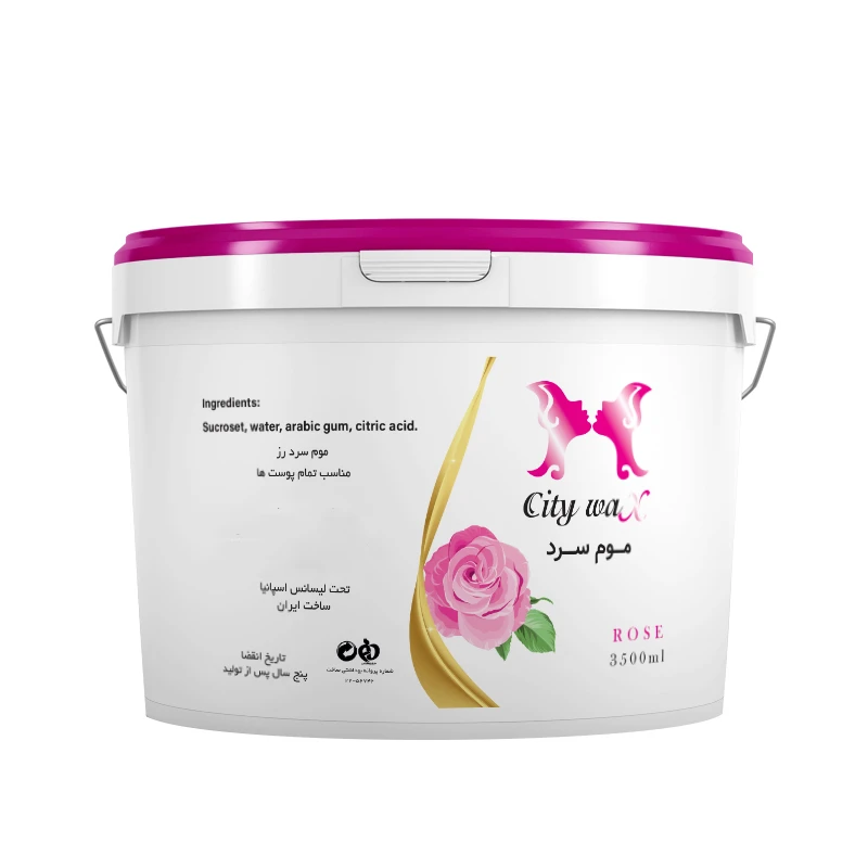 موم موبر سیتی وکس مدل رز  حجم 3500 میلی لیتر