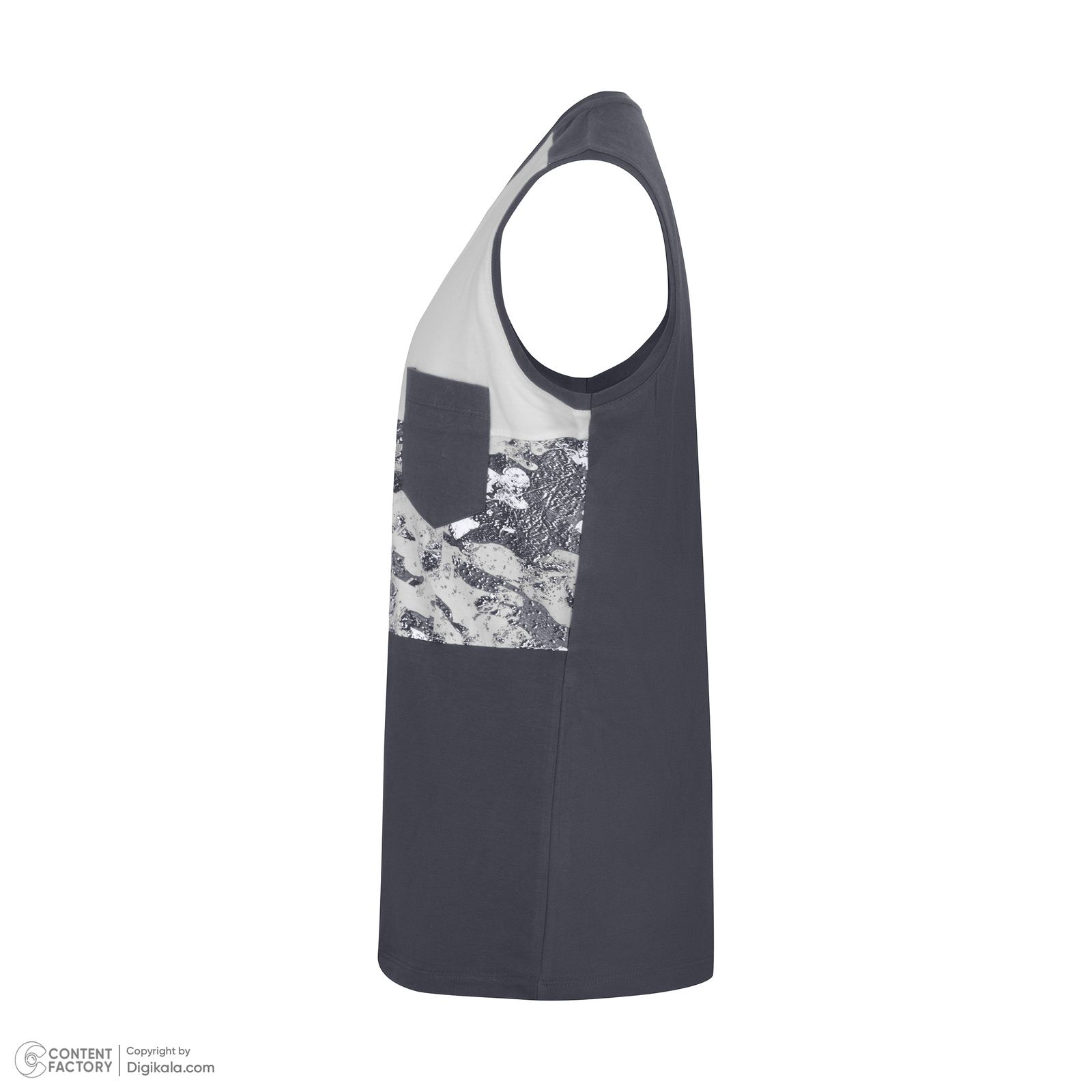 تاپ مردانه سون پون مدل M250 رنگ دودی -  - 5