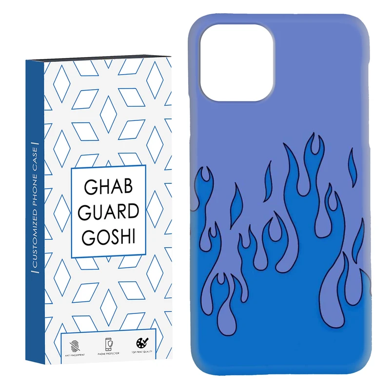 کاور قاب گارد گوشی طرح آتیش کد Dimo-838 مناسب برای گوشی موبایل اپل  IPHONE 11