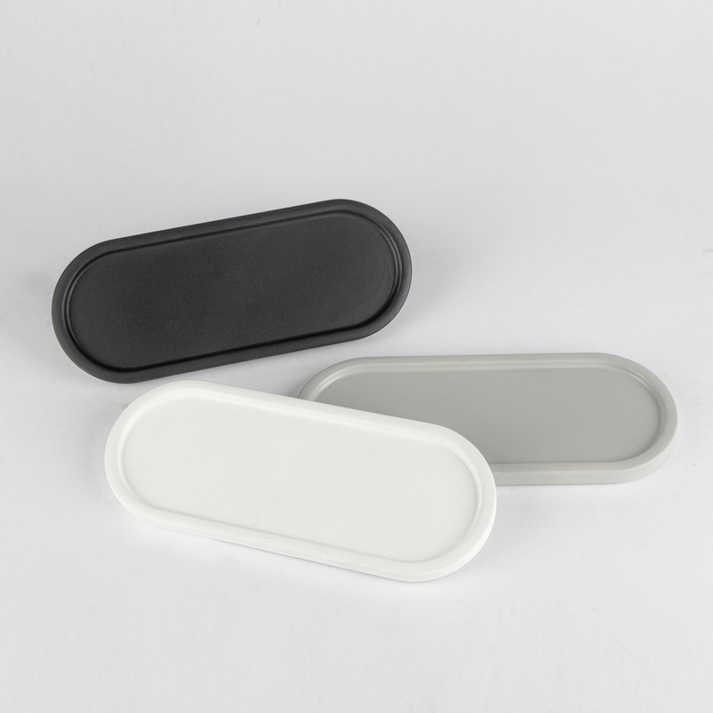 قالب سیلیکونی مدل سینی بیضی کد DCO1527