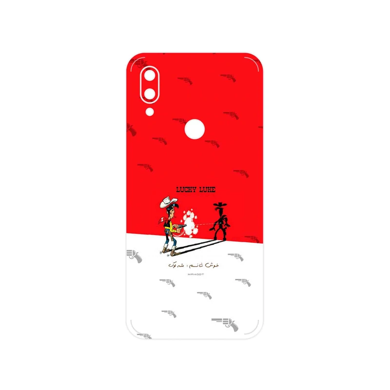 برچسب پوششی ماهوت مدل Lucky Luke مناسب برای گوشی موبایل شیائومی Redmi 7