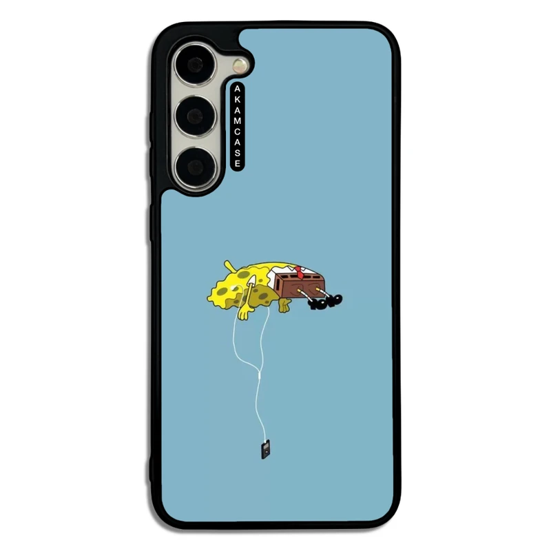 کاور آکام مدل AMC-WSGS23P-SPONGE BOB1 مناسب برای گوشی موبایل سامسونگ Galaxy S23 Plus