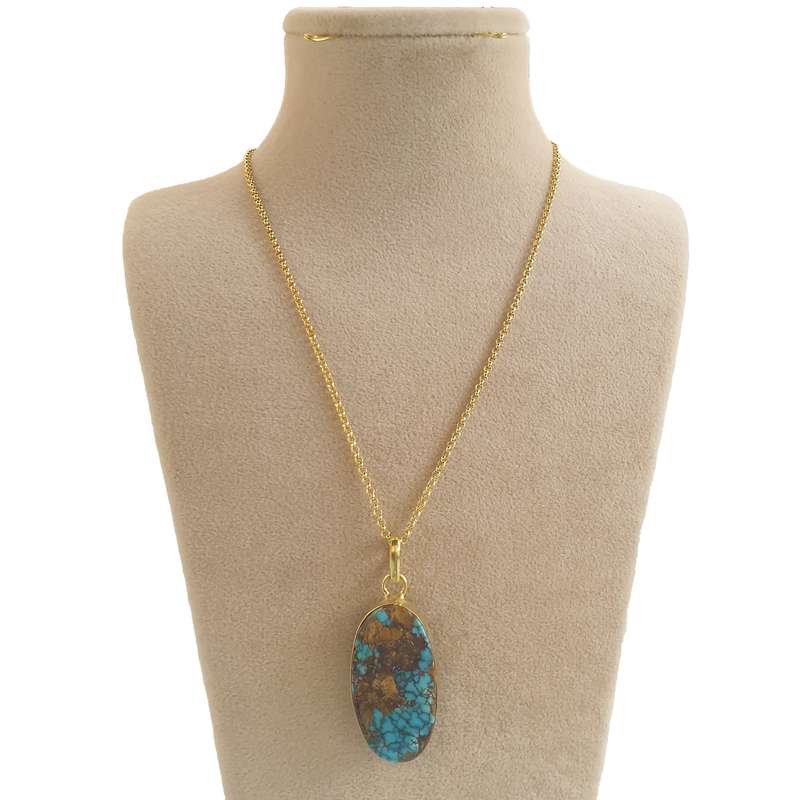 گردنبند نقره زنانه مدل 18