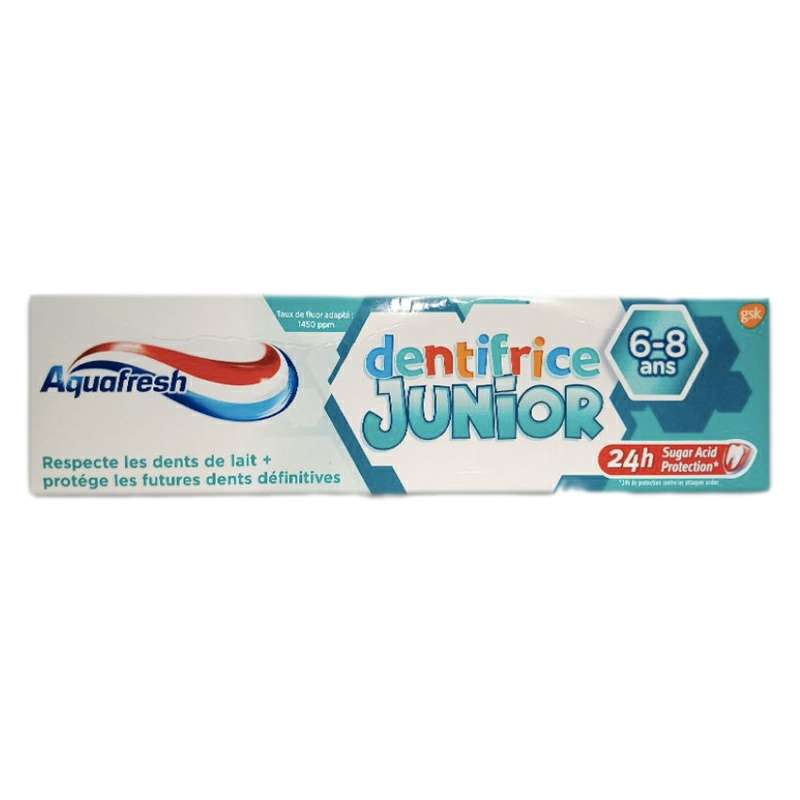 خمیر دندان کودک آکوا فرش مدل dentifrice Junior حجم 75 میلی لیتر