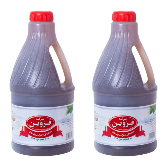 سرکه قرمز بیدستان قزوین - 3 لیتر بسته 2 عددی 