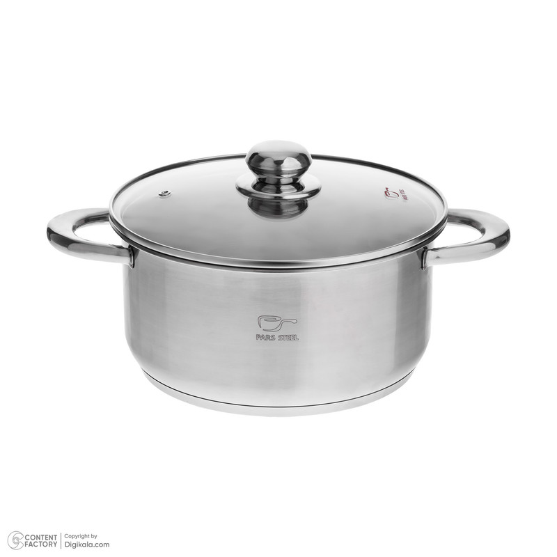 سرویس پخت و پز 5 پارچه پارس استیل مدل پارس