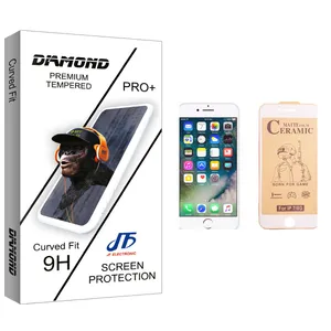 JF Diamond glass Ceramics Screen Protector For Apple اپل iPhone 7