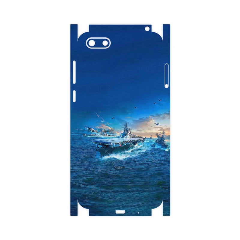 برچسب پوششی ماهوت مدل Warship-FullSkin مناسب برای گوشی موبایل هوآوی Y5 Prime 2018