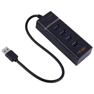 هاب 4 پورت USB 2.0 دی نت مدل DT-423 طول 30 سانتی متر