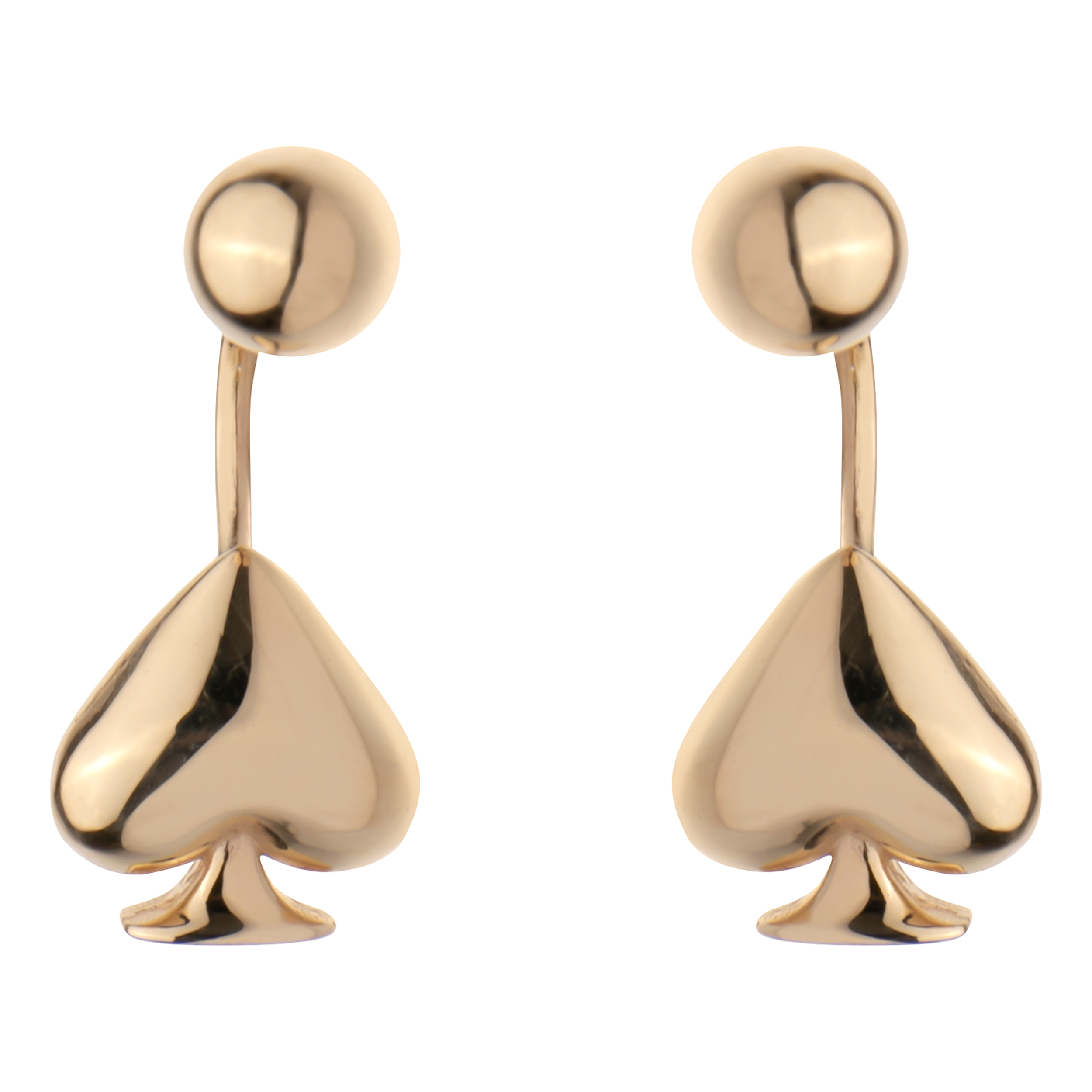 گوشواره طلا 18 عیار زنانه مایا ماهک مدل ME1187