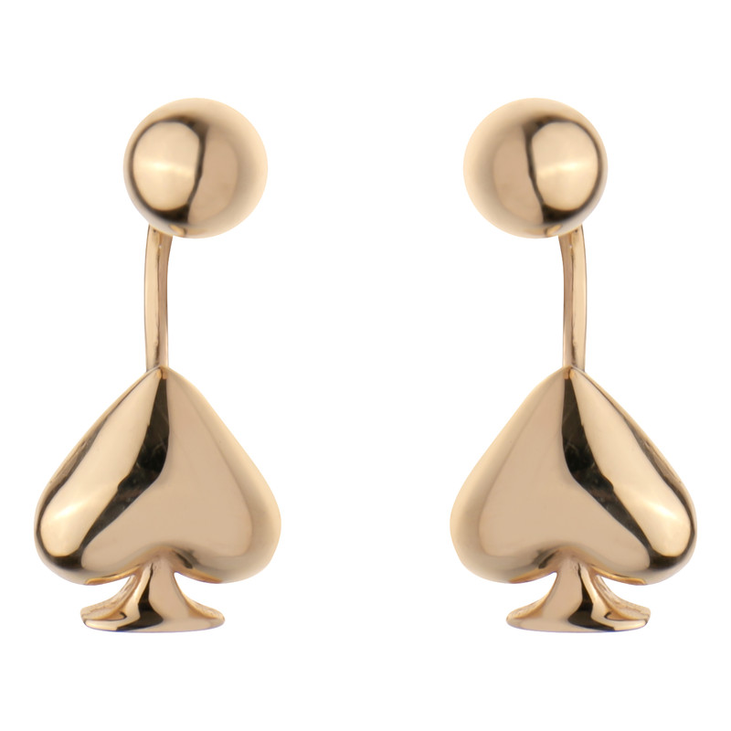 گوشواره طلا 18 عیار زنانه مایا ماهک مدل ME1187
