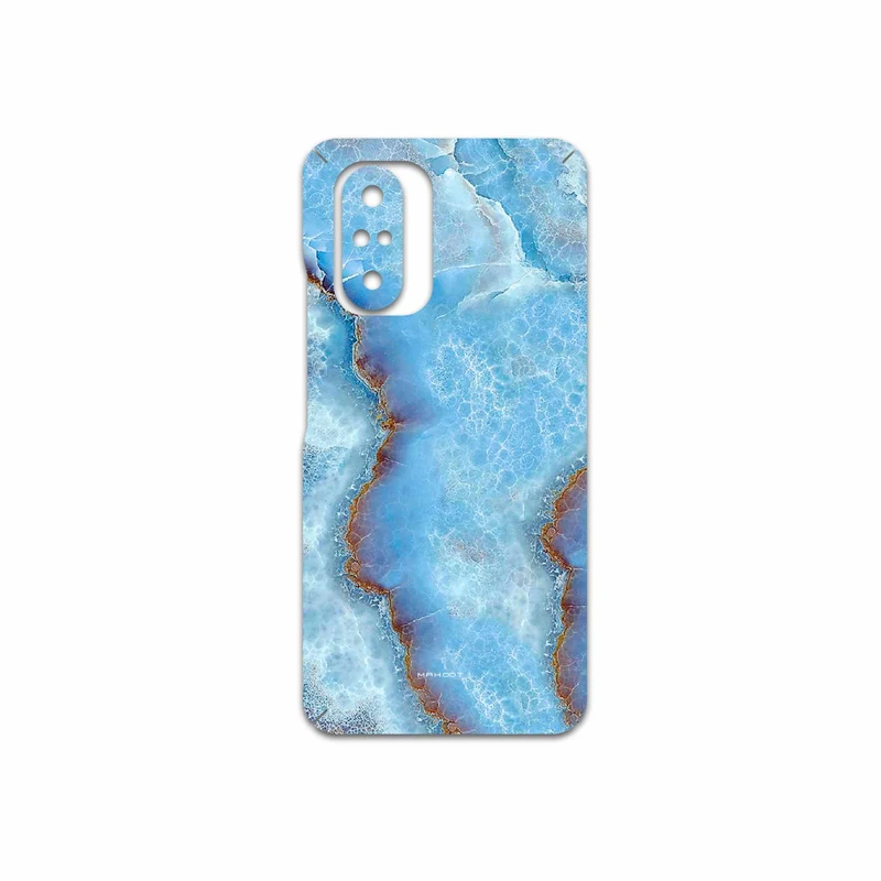 برچسب پوششی ماهوت مدل Blue-Ocean-Marble مناسب برای گوشی موبایل شیائومی Poco F3 5G