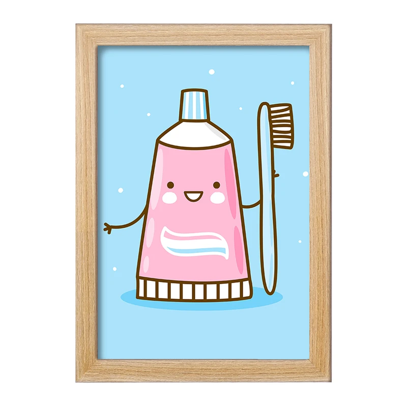 تابلو خندالو مدل دندان و دندان پزشکی کودکانه کد 36723