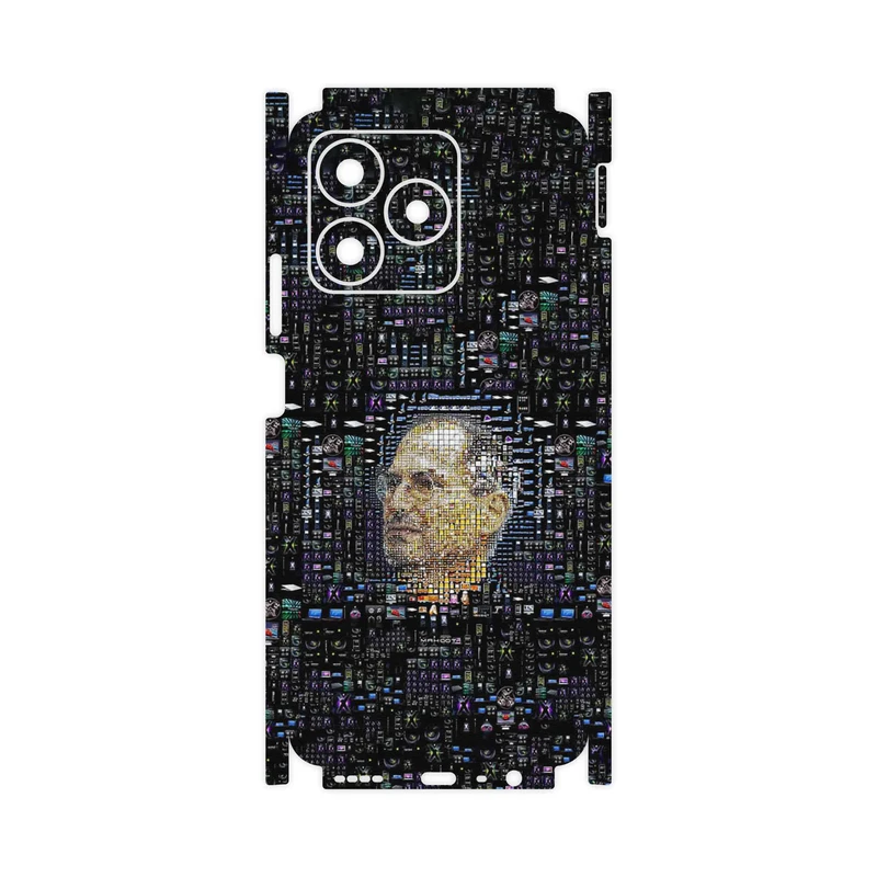 برچسب پوششی ماهوت مدل Collage of Steve Jobs 2-FullSkin مناسب برای گوشی موبایل ریلمی C53