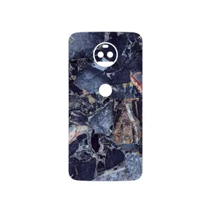 MAHOOT Broken black marble Cover Sticker for Motorola Moto G5S Plus
