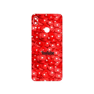 MAHOOT Youtube Cover Sticker for Motorola Moto E6 Plus