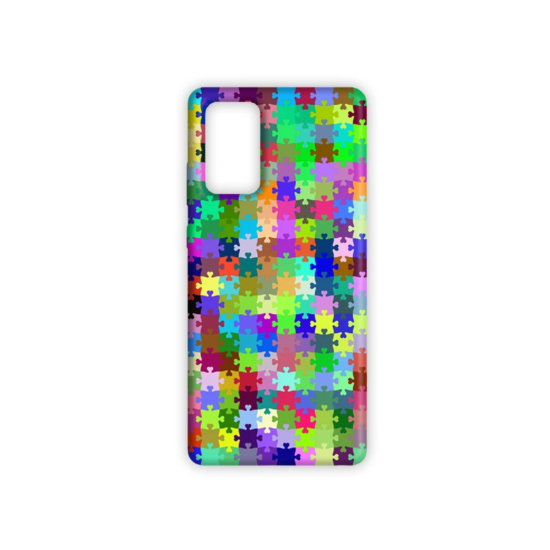 کاور مدل پازل کد 026 مناسب برای گوشی موبایل سامسونگ galaxy a54