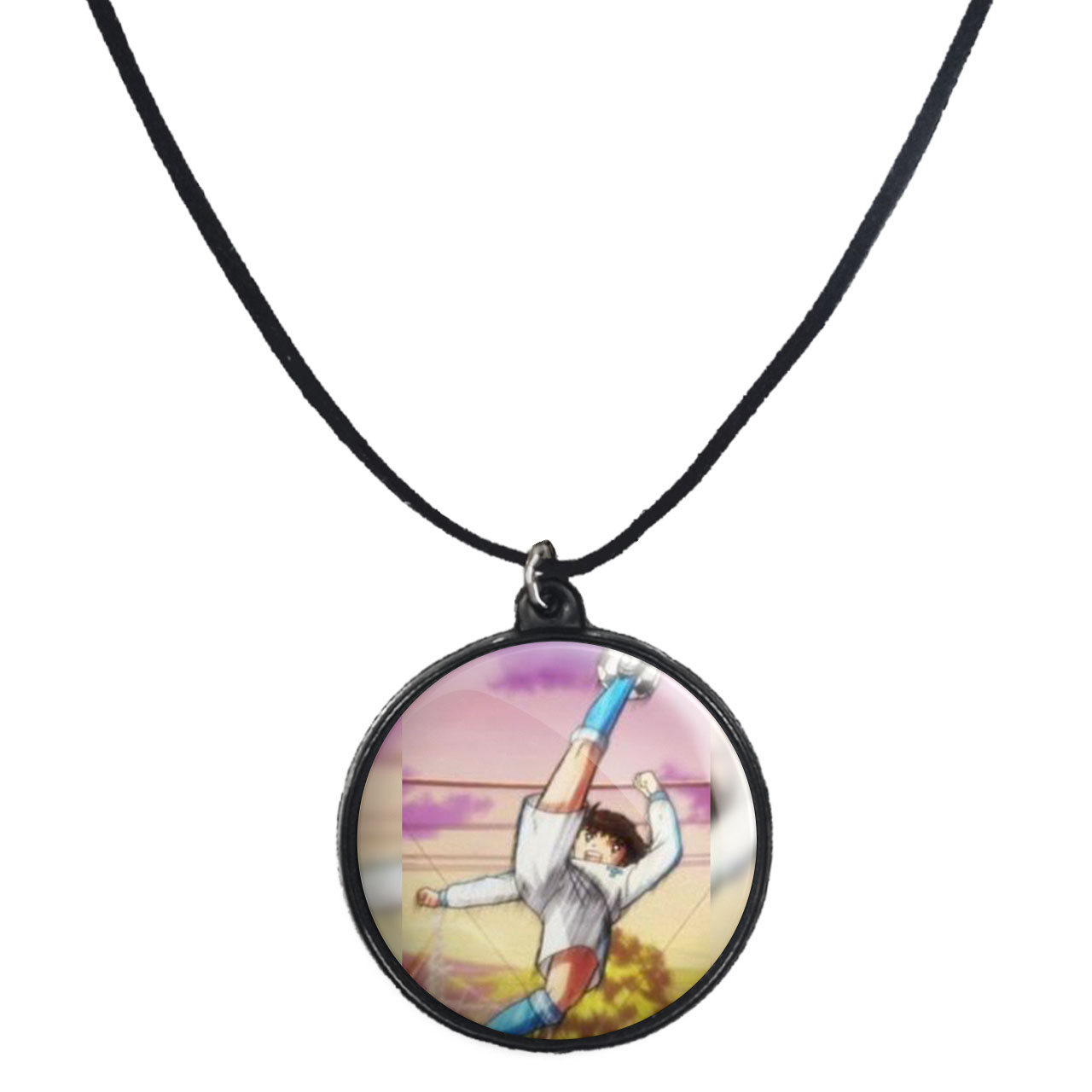 گردنبند پرمانه طرح فوتبالیست ها کد pmb.22317 مدل دو طرفه