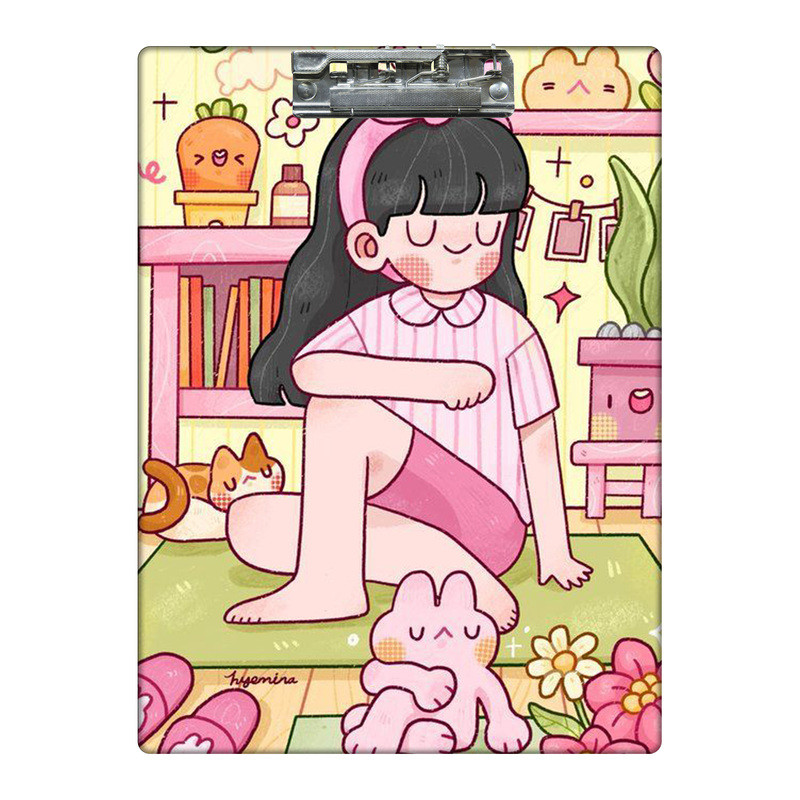 تخته شاسی طرح دختر کد 5867786 سایز A4