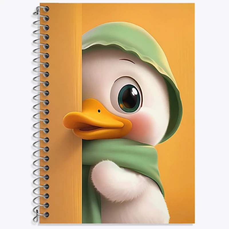 دفتر نت موسیقی 50 برگ خندالو طرح اردک کیوت کد N4742