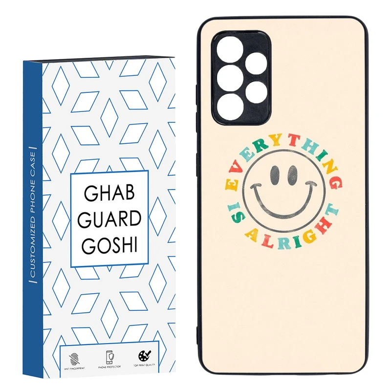 کاور قاب گارد گوشی طرح خوشحال کد TPU-247 مناسب برای گوشی موبایل سامسونگ Galaxy A52