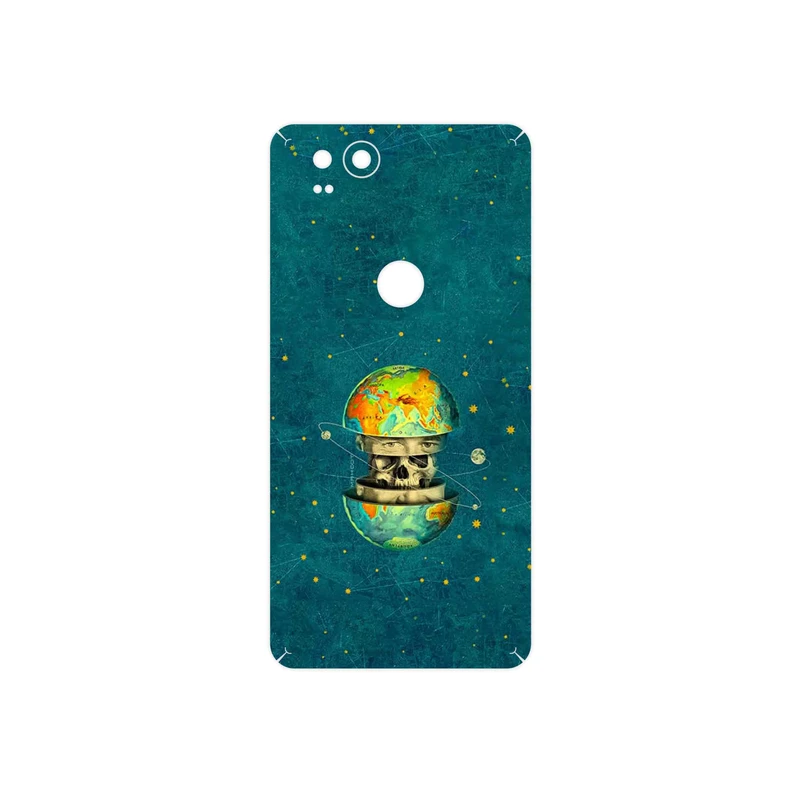 برچسب پوششی ماهوت مدل Collage of Earth Face مناسب برای گوشی موبایل گوگل Pixel 2