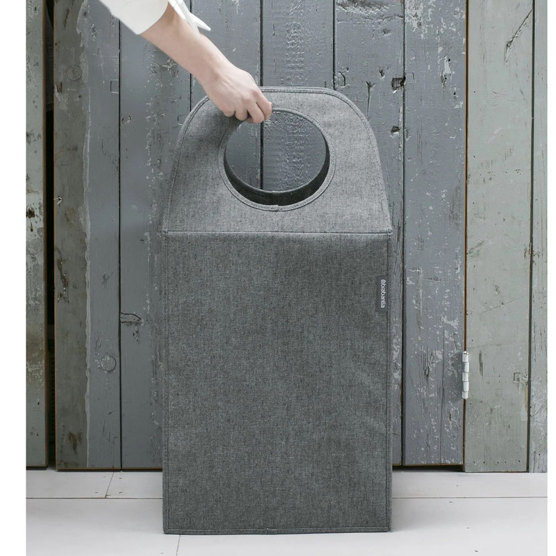 سبد رخت چرک برابانتیا مدل laundry basket 55L کد 0367 
