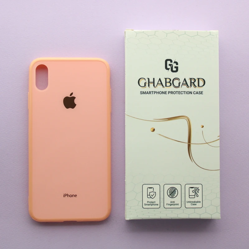 کاور قاب گارد مدل پشت گلس ساده مناسب برای گوشی موبایل اپل iPhone XS Max