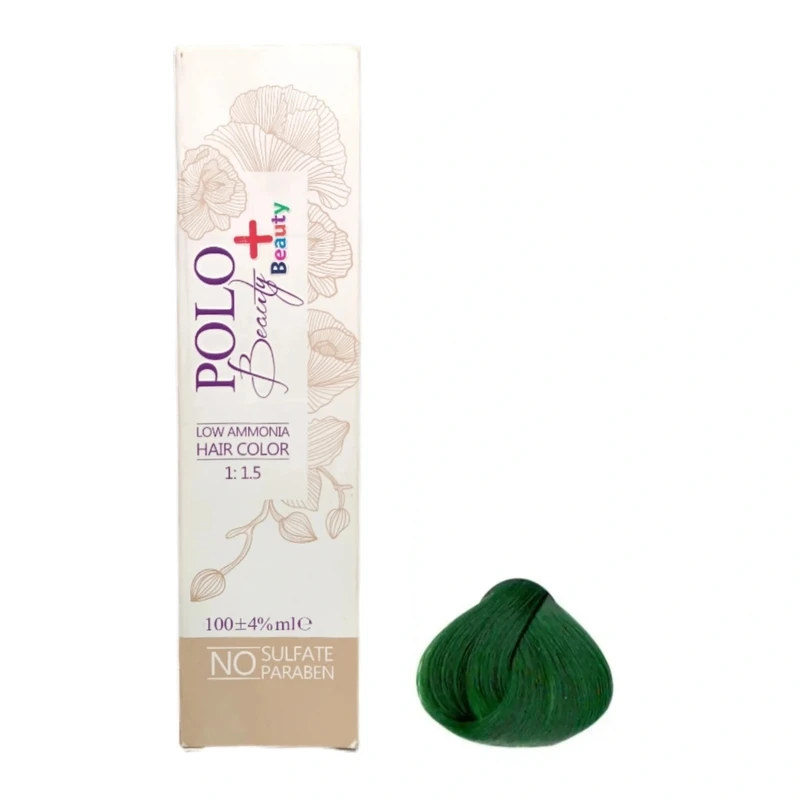 واریاسیون  پلو بیوتی شماره  E17.0.33 حجم 100 میلی لیتر رنگ سبز ضد قرمزی