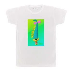 تی شرت بچگانه پرمانه طرح ترول ها کد pmt.4318