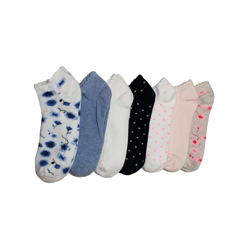 جوراب دخترانه اچ اند ام کد 2984 مجموعه 7 عددی