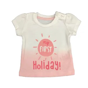 تی شرت آستین کوتاه نوزادی مدل هالیدی