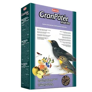 غذای مرغ مینا و بلبل پادوان مدل gran patee insectes وزن 1 کیلوگرم