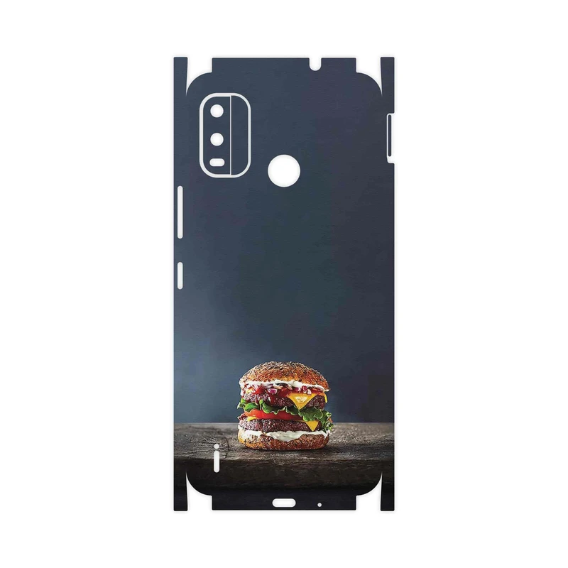 برچسب پوششی ماهوت مدل Hamburger-FullSkin مناسب برای گوشی موبایل نوکیا G11 Plus
